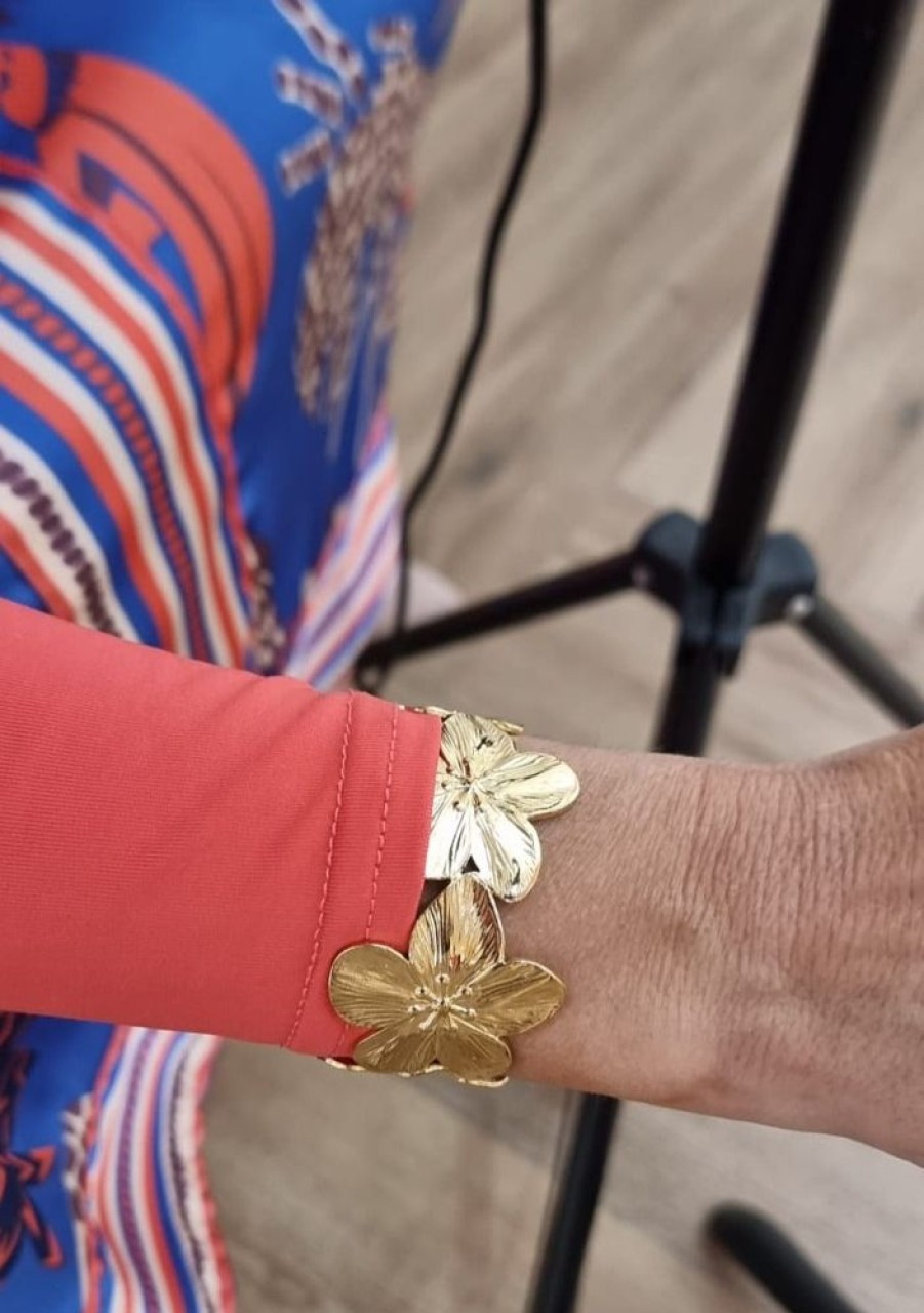 Nuria Cobo Bisuteria | Brazalete Floresle