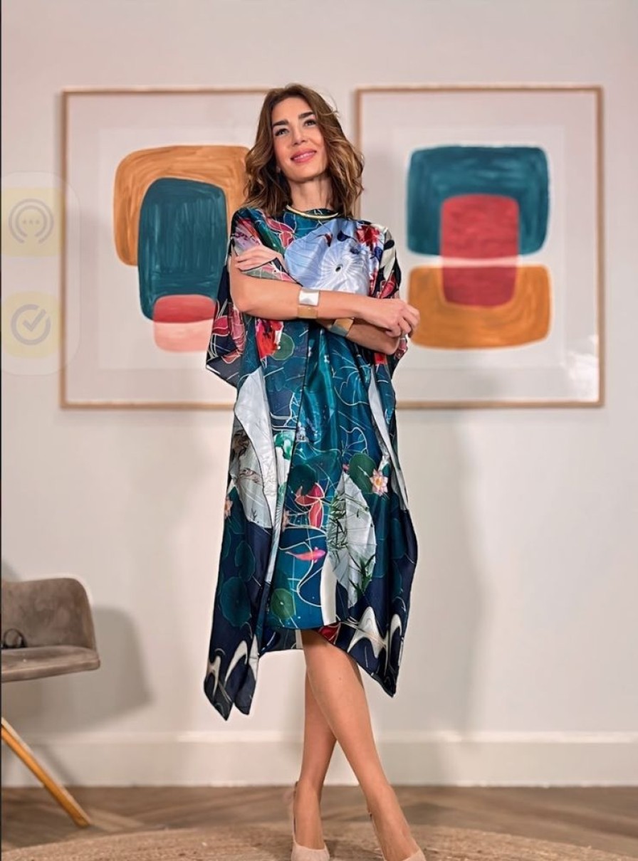 Nuria Cobo Vestidos | Vestido De Seda Armonia