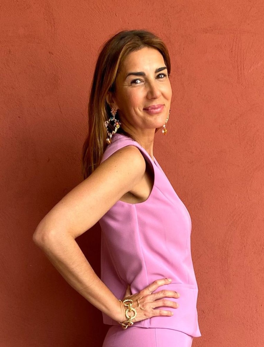 Nuria Cobo Basicos | Chaleco Chic Rosa