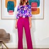 Nuria Cobo Pantalones | Pantalon Ideal De Bolsillos Buganvilla