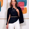 Nuria Cobo Chaquetas Y Abrigos | Chaqueta Slim Chic Negra