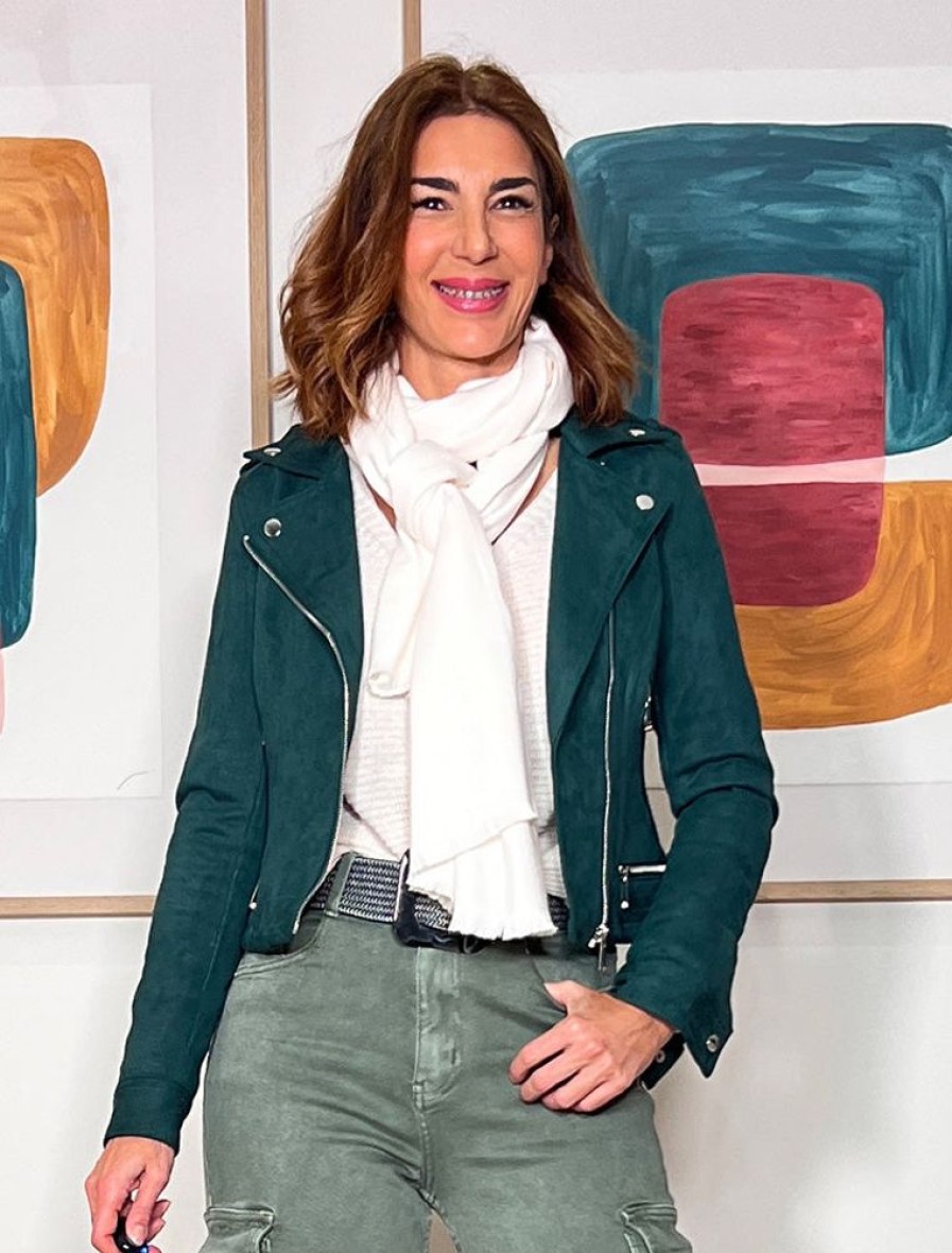 Nuria Cobo Chaquetas Y Abrigos | Perfecto Casandra Verde