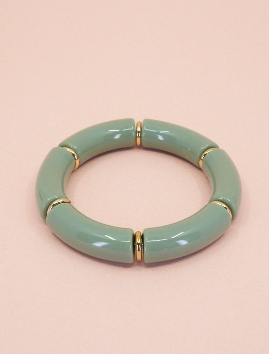 Nuria Cobo Bisuteria | Pulsera Carmela Verde