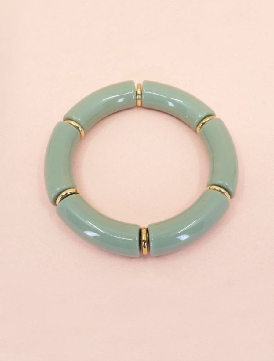 Nuria Cobo Bisuteria | Pulsera Carmela Verde