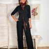 Nuria Cobo Pantalones | Pantalon Rose Negro