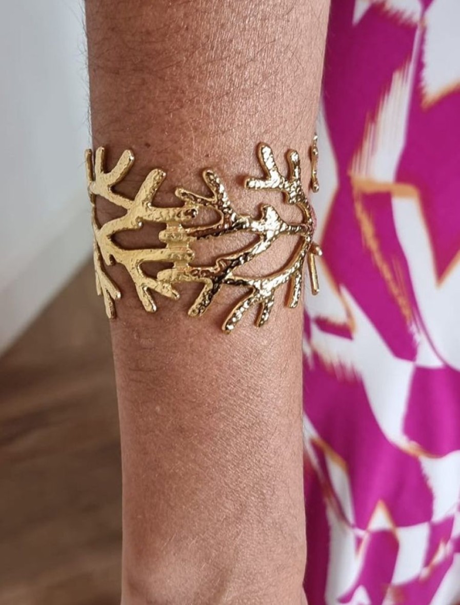 Nuria Cobo Bisuteria | Brazalete Coral