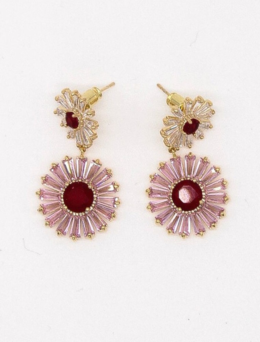 Nuria Cobo Bisuteria | Pendientes Flores Chic